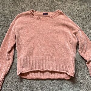 Blush/pink sweater. Forever 21, small